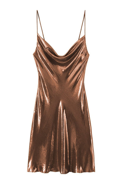 Kleid mit metallischem Glanz – Glamouröser Look für besondere Anlässe