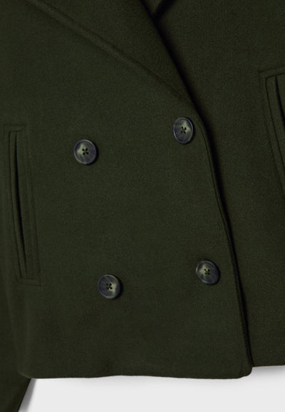 ZURIA │ Kurze zweireihige Jacke
