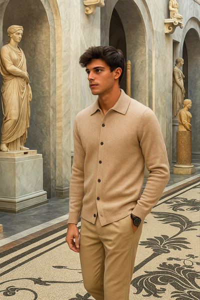 Samuel - Cashmere Knit Shirt
