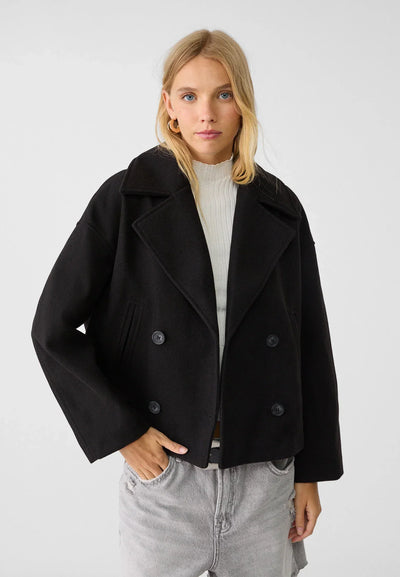 ZURIA │ Kurze zweireihige Jacke